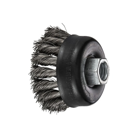 Pferd Knot Cup, .014SS Wire, 2-3/4 82329P